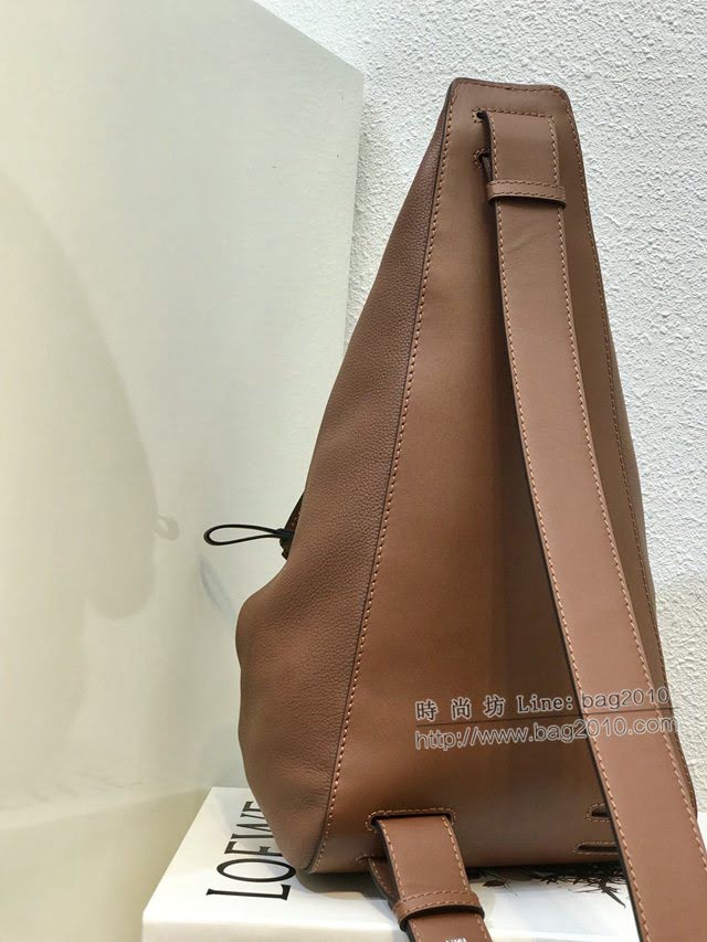LOEWE情侶款包包 羅意威Anton Backpack 羅意威單肩斜挎胸包 10252  tcl1414